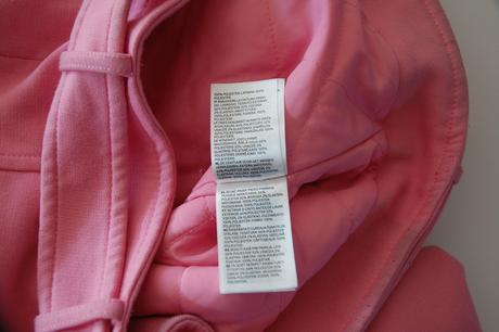 Štýlová ružová motorkárska bunda (biker jacket), h&m,s