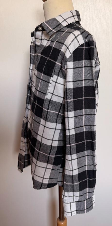 H&m dievčenská karovaná košeľa, h&m,146
