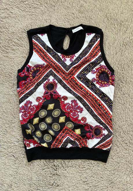 Versace top, versace,m