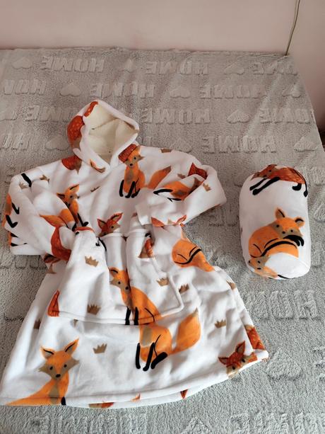 Mikina  mama dcéra z microplyšu, s