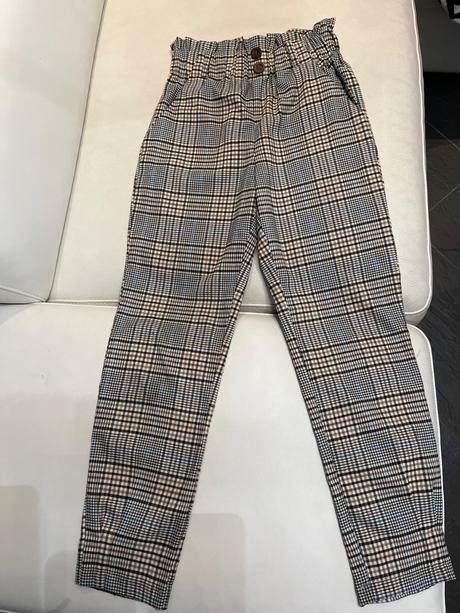 Elegantne kárované nohavice, reserved,152