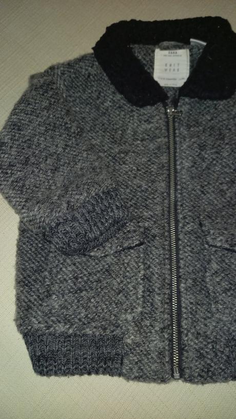 Kabát 80 zara knit frajersky, zara,80