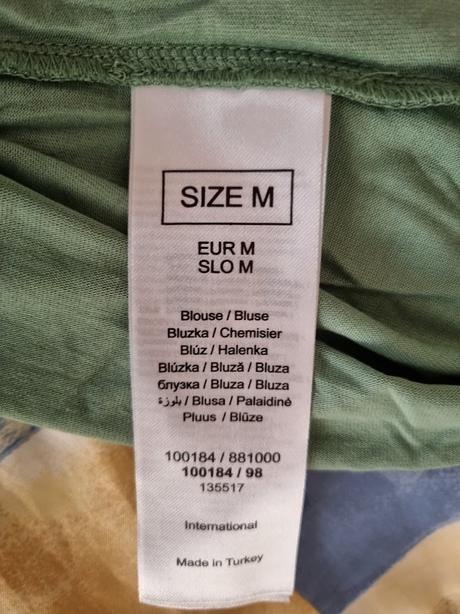 Bledozelený top na viazanie orsay m, orsay,m