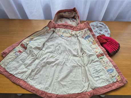 Dievčenský prechodný kabát h&m + darček, h&m,110