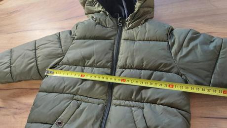 Zara zimna bunda, velk. 92, olivovo zelena, zara,92