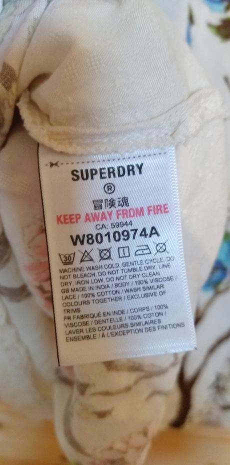Šaty superdry, superdry,s