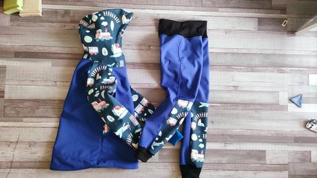 Softshellová jesenná budna +nohavice, 74 - 140