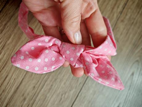 Krásna bodkovaná čelenka, h&m