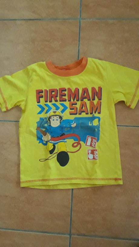 Tričko požiarnik sam cca. 110, 110