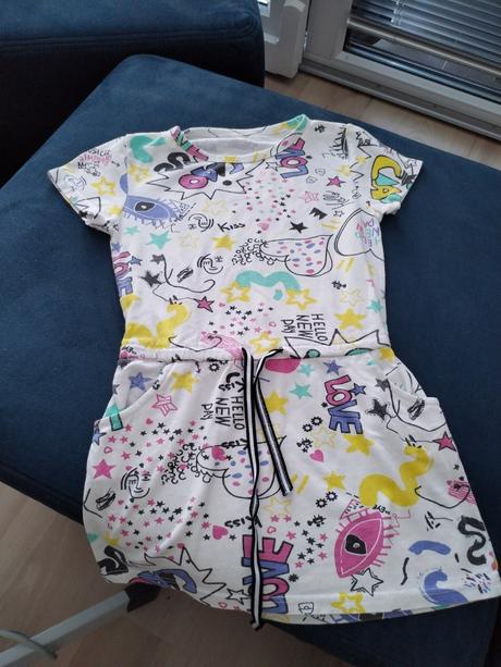 Dievcenske bavlnene saty 92 az 116 sadnu, 116