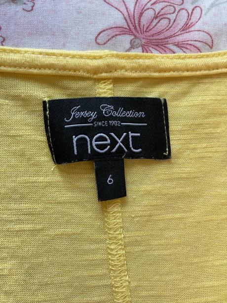 Tielko žlté oversized next, next,34