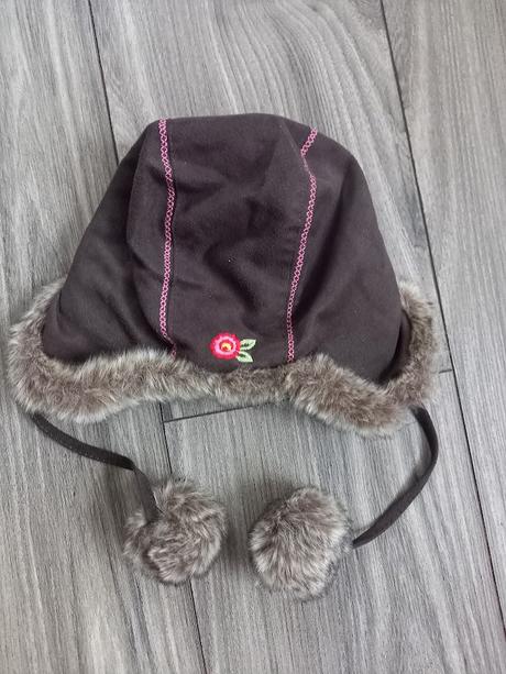 Super kožušinová čiapka na 4-9 mesiacov, h&m,68