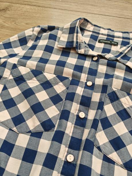 Krásna kockovaná košeľa, reserved,158