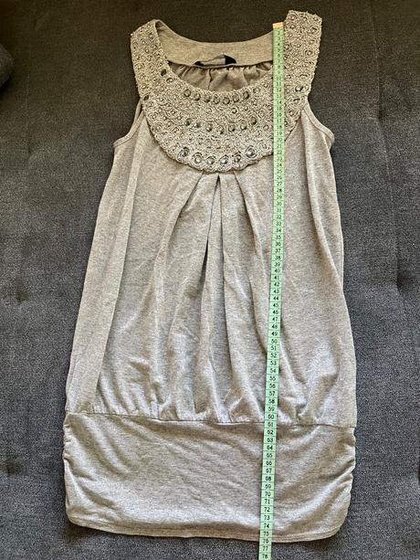 Krasny strieborny top s kamienkami, dorothy perkins,38