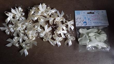 35ks pierka na svadbu + balóny,