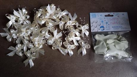 35ks pierka na svadbu + balóny, 