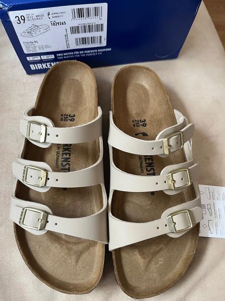 Nové papuče birkenstock s balením, birki,39