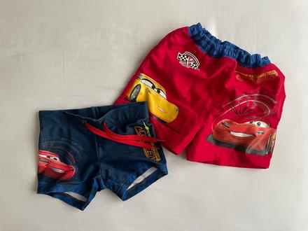 Sada 2ks plaviek mcqueen, disney,86