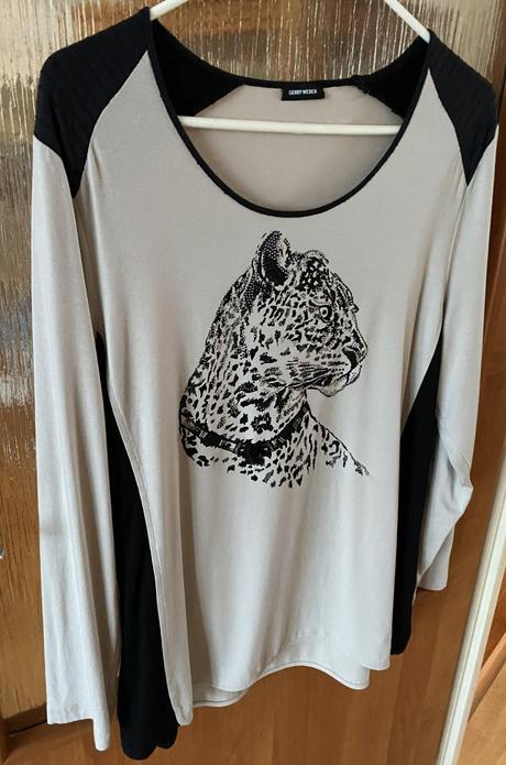 Tričko s aplikáciou a kamienkami gerry weber v. xl, gerry weber,xl