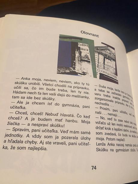 Stará krásna retro kniha keď bol dedko malý, 