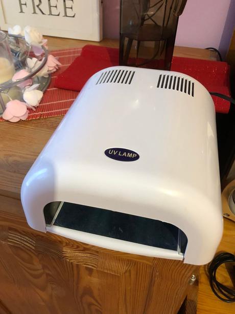 Uv lampa na nechty (velka, na celu ruku), 