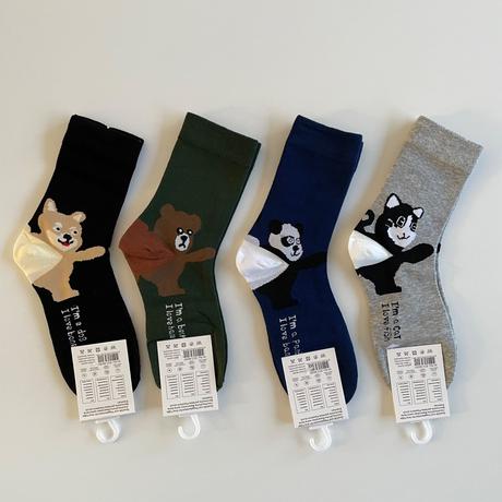 Dámske veselé ponožky, 35 - 42