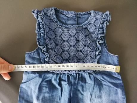 Riflový overal, h&m,74