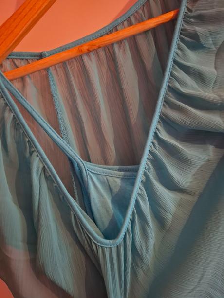 Dámska tyrkysová blúzka, m