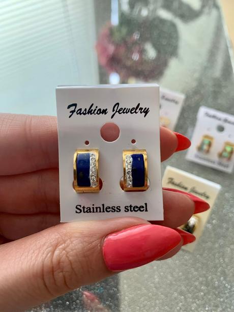 Nové oceľové náušnice - chirurgicka ocel,