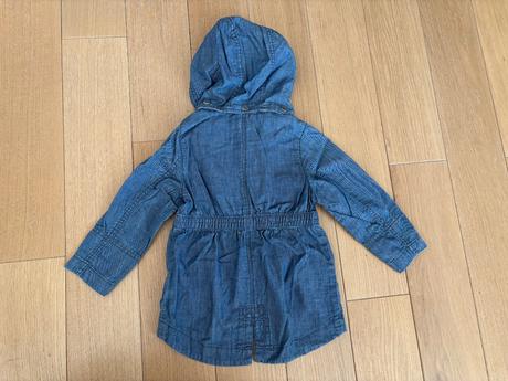 Bunda h&m z tenkej rifloviny, h&m,98