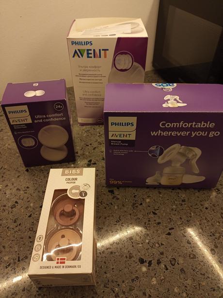 Odsávačka avent + cumlíky bibs 1,