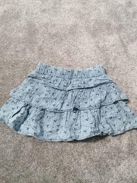 Riflova sukna s volanmi, lupilu,86