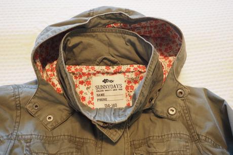 Dievčenská prechodná bunda, 134