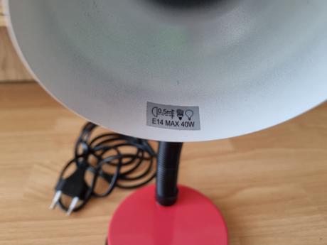 Detská stolná lampa, 