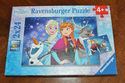 Puzzle frozen 2x24, 