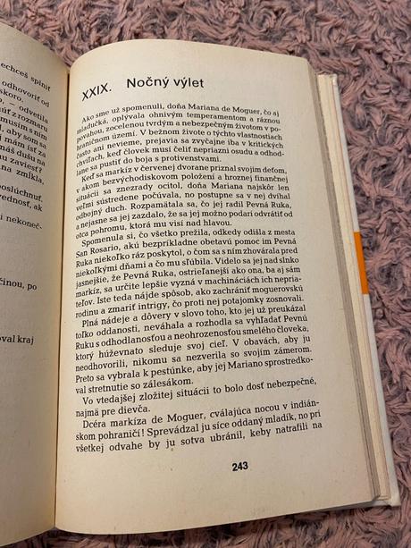 Krásna stará retro kniha gustave aimard pevná ruka, 