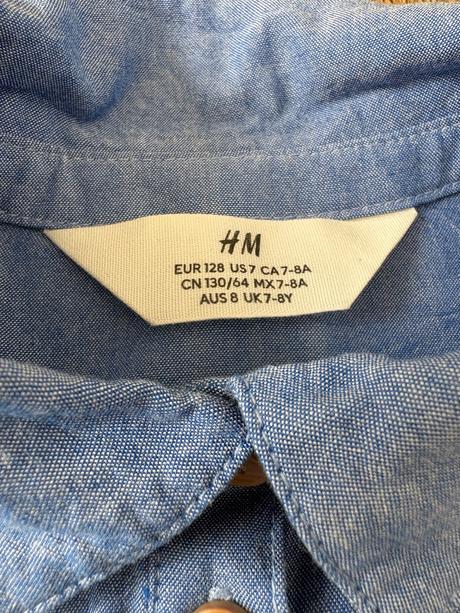 Viskózové ľahučké šaty h&m 128, h&m,128