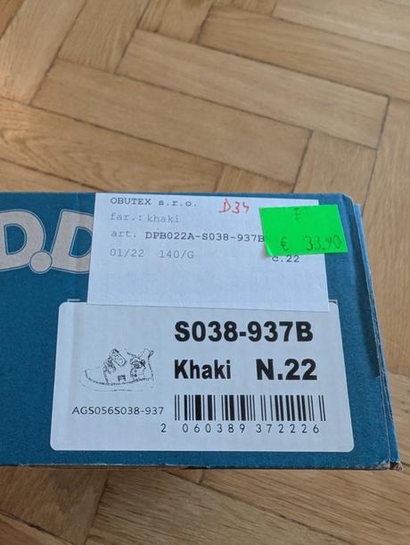 Ddstep prechodne topanky, d.d.step,22