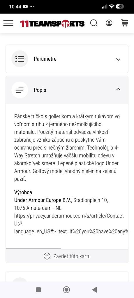 Polokošela -neonovo ružová, under armour,m