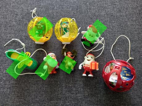 Kinder hračky vianočné rôzne, 