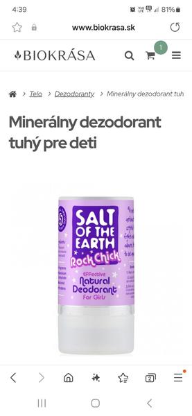 Kde kúpim tuhý minerálny dezodorant?