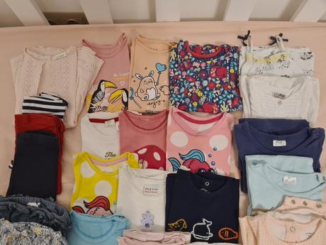 Letny balik oblecenia vel.74, 68–80