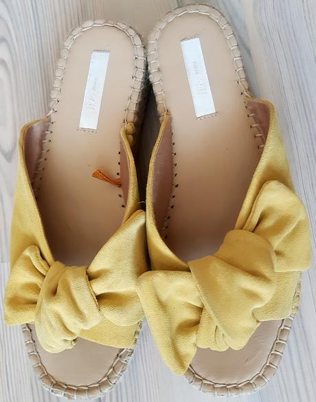 H&m celožené šľapky na platforme, h&m,36