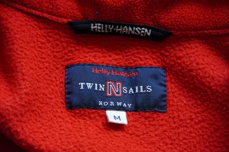 Vintage 90's flísový anorak helly hansen twin sail, helly hansen,m