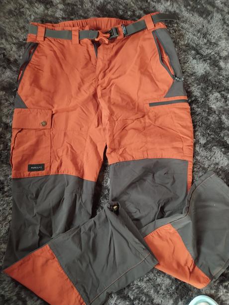 Pánske turistické nohavice, decathlon,m