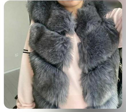 Kožušinová vesta, m