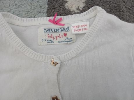 Biely svetrik, zara,68