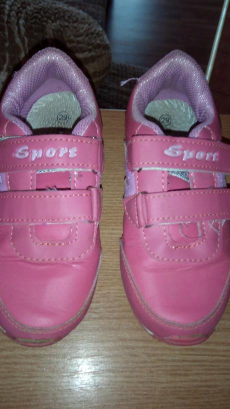 Tenisky pre dievčatko veľkosť 29, 29