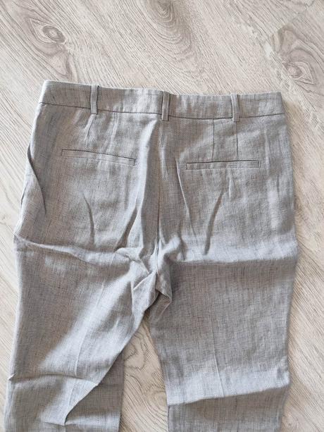 Plátenné nohavice, zara,s