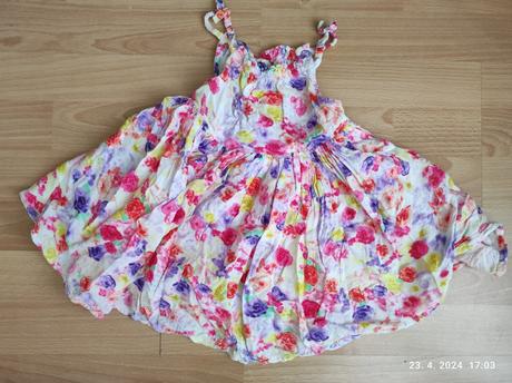 Letné šaty pre dievčatko 86, f&f,86